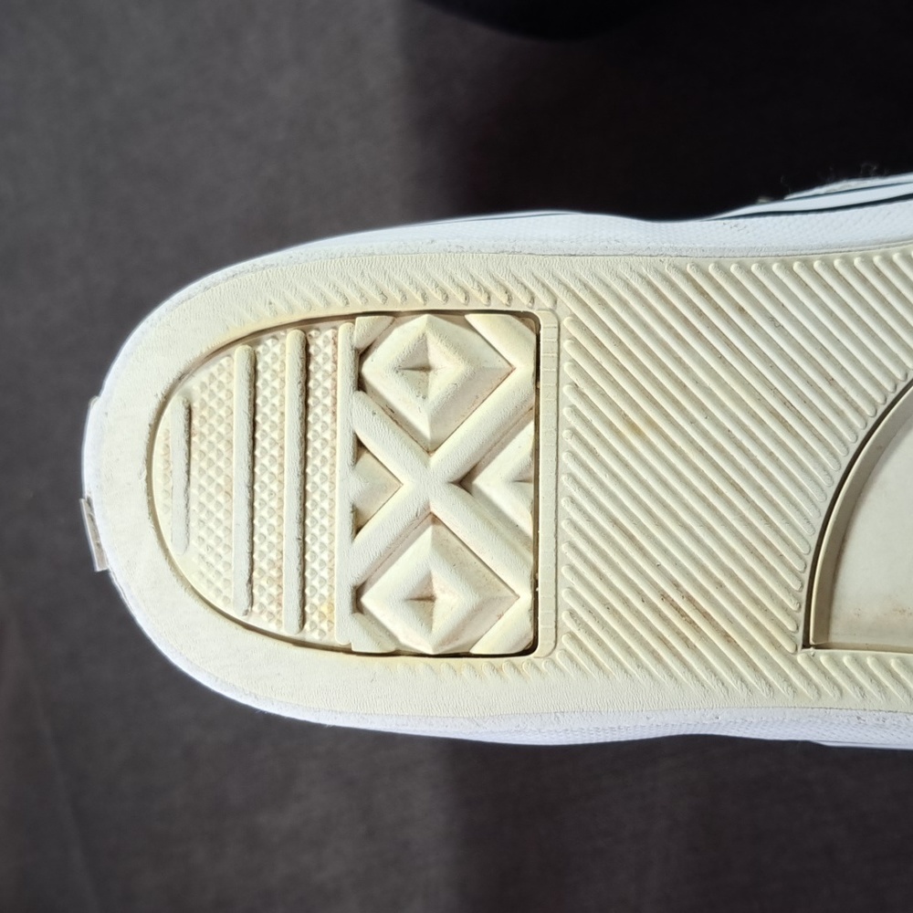 Converse Black and White High-Top Sneakers - Picture 7 of 16